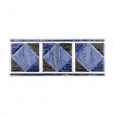 Philadelphia Blue 10cm x 25cm Border Tile