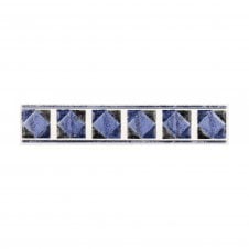 Philadelphia Blue 5cm x 25cm Border Tile
