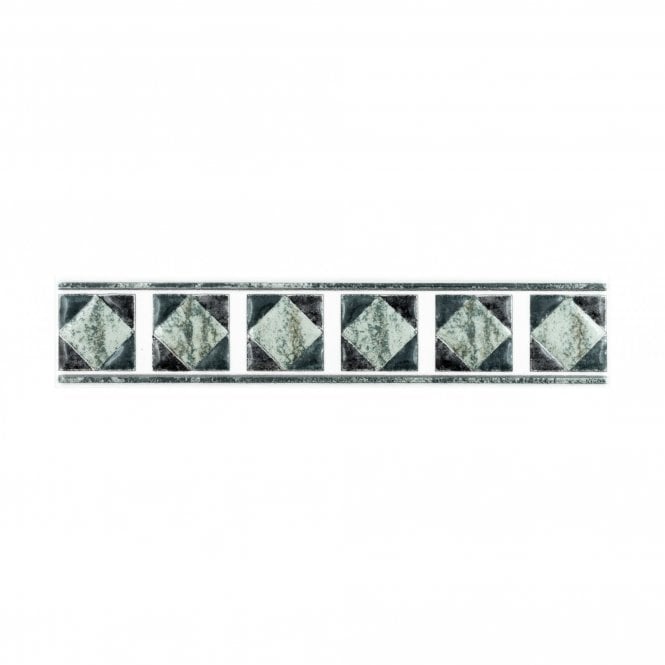 Philadelphia Green 5cm x 25cm Border Tile