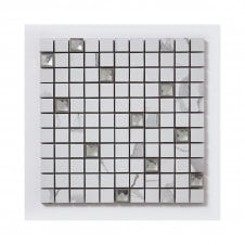Premium Statuario Jewel 30cm x 30cm Mosaic