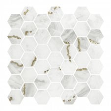 Prestige Bone Gold 32.4cm x 33.2cm Mosaic Tile