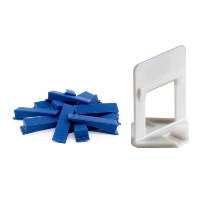 Professional Tile Levelling Clip & Wedge Set