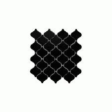 Provenzale Black Matt Mosaic 30cm x 30cm Mosaic Tile