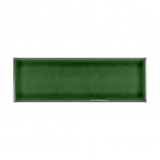 Puddle Glaze Racing Green 5cm x 15cm Wall Tile