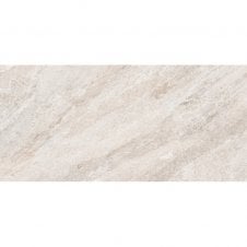 Quartz Stone White Matt 60cm x 120cm Wall & Floor Tile
