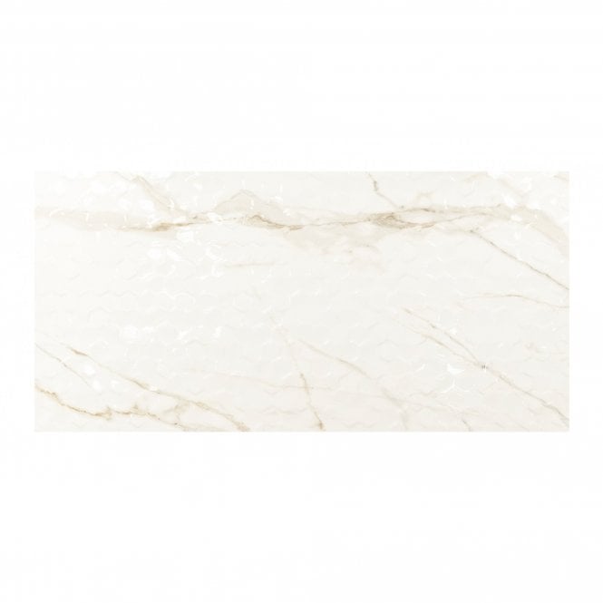 Ravenna Gold Hexa Decor Brillo 30cm x 60cm Wall Tile
