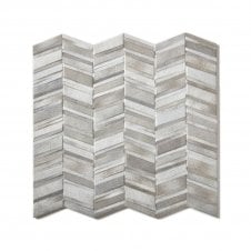 Chevron Grey Decor Tile