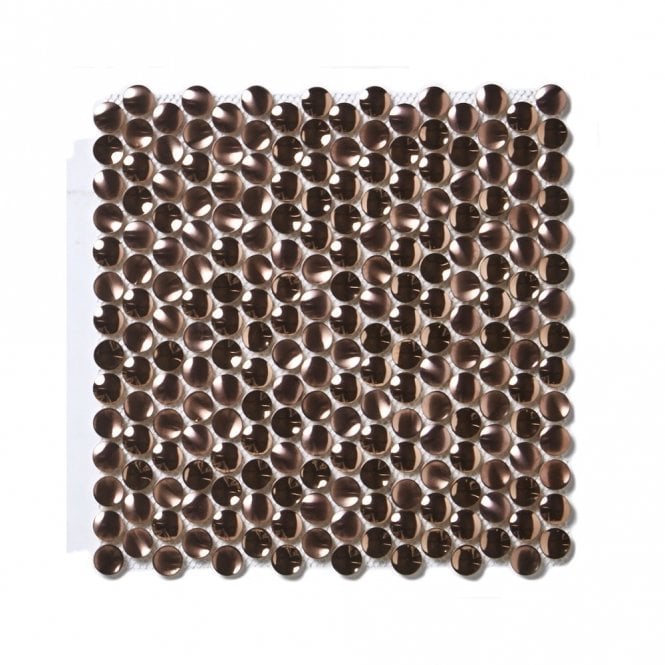 Retro Copper 29.2cm x 29.2cm Mosaic Tile