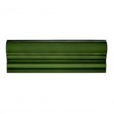Retro Metro Victoria Green Border (5cm x 15cm) Wall Tile