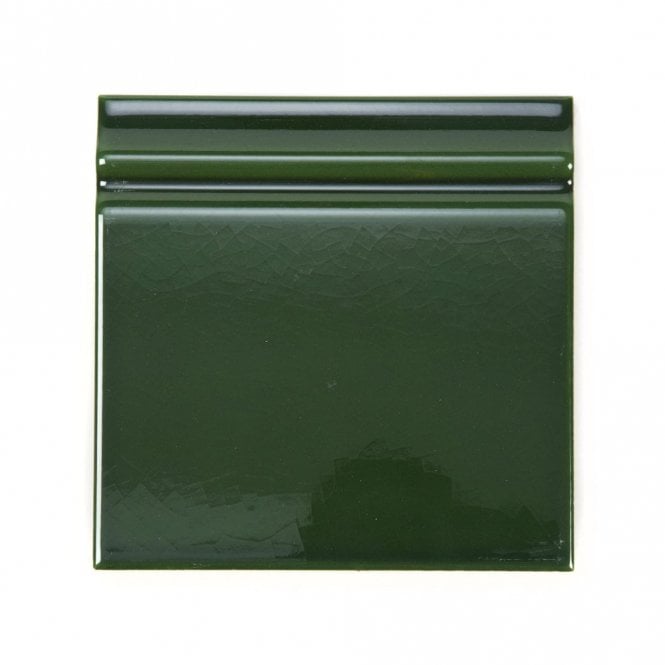 Retro Metro Victoria Green Skirting (15cm x 15cm) Wall Tile