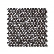 Retro Silver 29.2cm x 29.2cm Mosaic Tile
