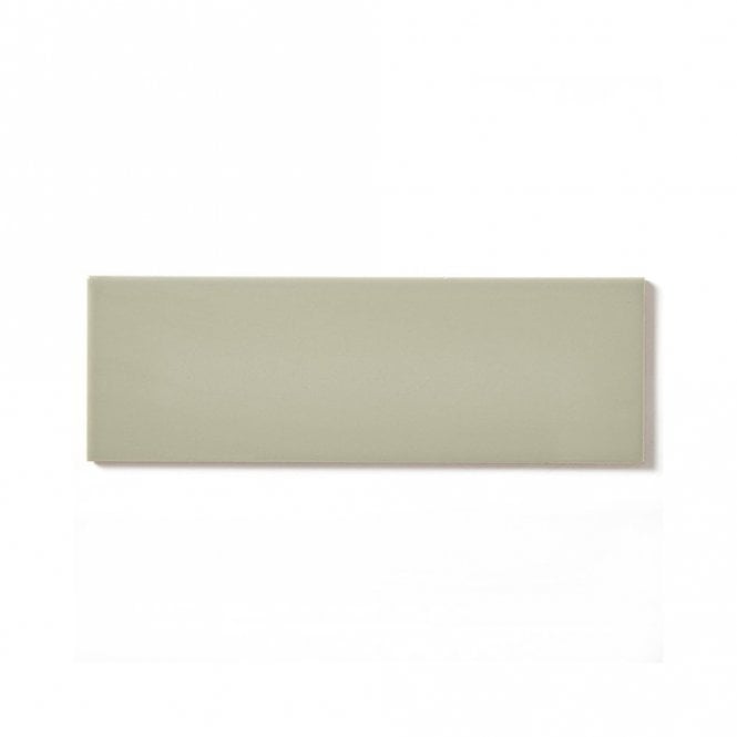 Rhian Sage Gloss 10cm x 30cm Wall Tile