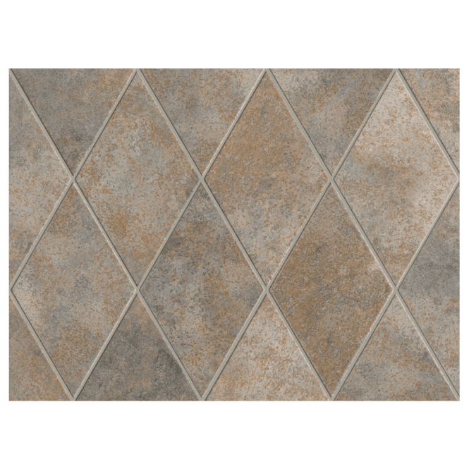 Rhombus Oxide Gris 14cm x 24cm Wall & Floor Tile