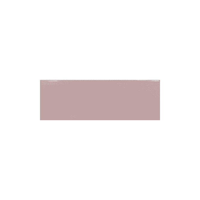 Ribesalbes Ceramica Metro Brick Flat Gloss Rosa 10cm x 30cm Wall Tile