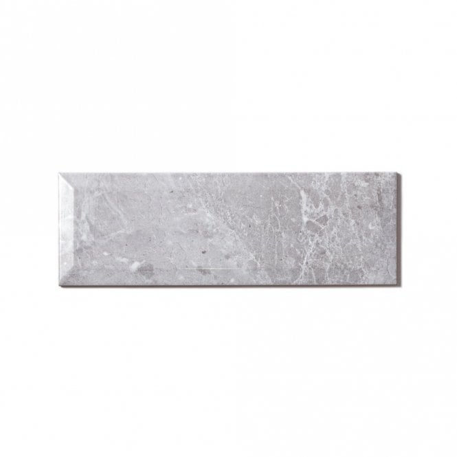 Ribesalbes Ceramica Metro Brick Gloss Forest Gris 10cm x 30cm Wall Tile