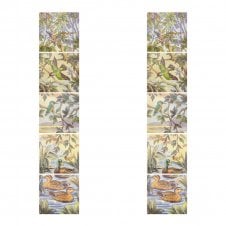 RiverBank Fireplace 15.2cm x 15.2cm Wall Tile