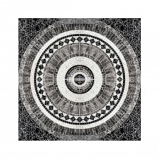 Royal Black & White 60cm x 60cm Floor Tile (4 tile set)