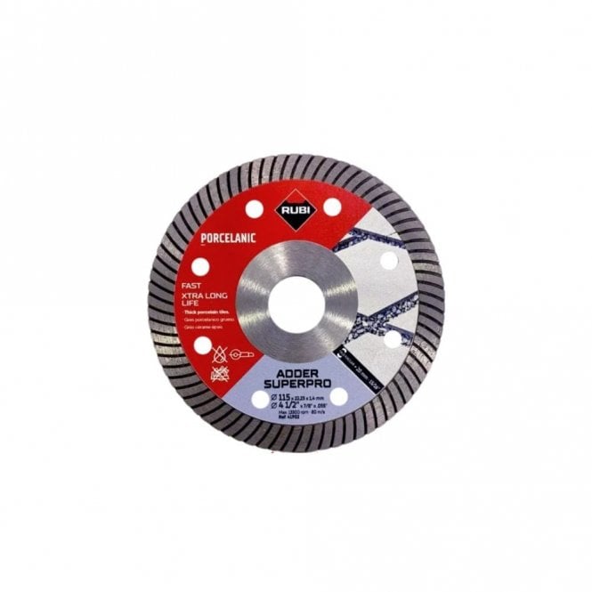 Rubi Adder 115mm EXT Superpro Turbo Diamond Blade