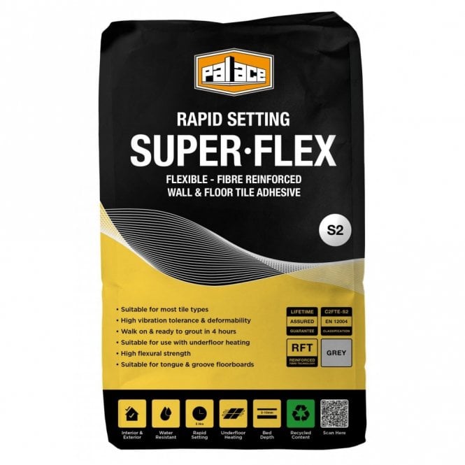S2 Super Flex Grey Adhesive 20KG