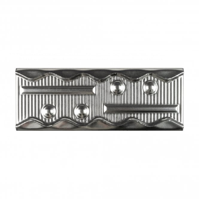 Savanah Metallic 7.5cm x 20cm Border Tile
