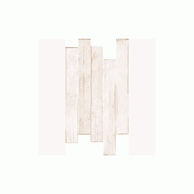 Skandi White 15cm x 120cm Wall & Floor Tile