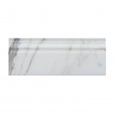 Skirting Calacatta Marble Gold 11.9cm x 30.5cm Border Tile