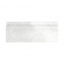 Skirting Dolomiti Marble White 11.9cm x 30.5cm Border Tile