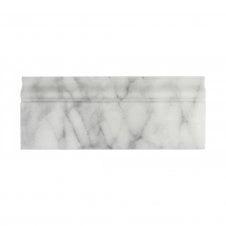Skirting Goya Marble White 11.9cm x 30.5cm Border Tile