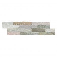 Split Face Oyster Yellow 10cm x 36cm Wall Tile