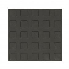 Square Studs Black 14.6cm x 14.6cm Floor Tile