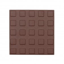 Square Studs Red 14.6cm x 14.6cm Floor Tile