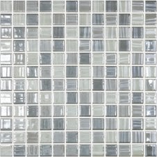 Tender Grey Mix 31.7cm x 31.7cm Mosaic Tile