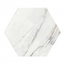 Thassos Gold Large Hexagon 56cm x 48cm Wall & Floor Tile