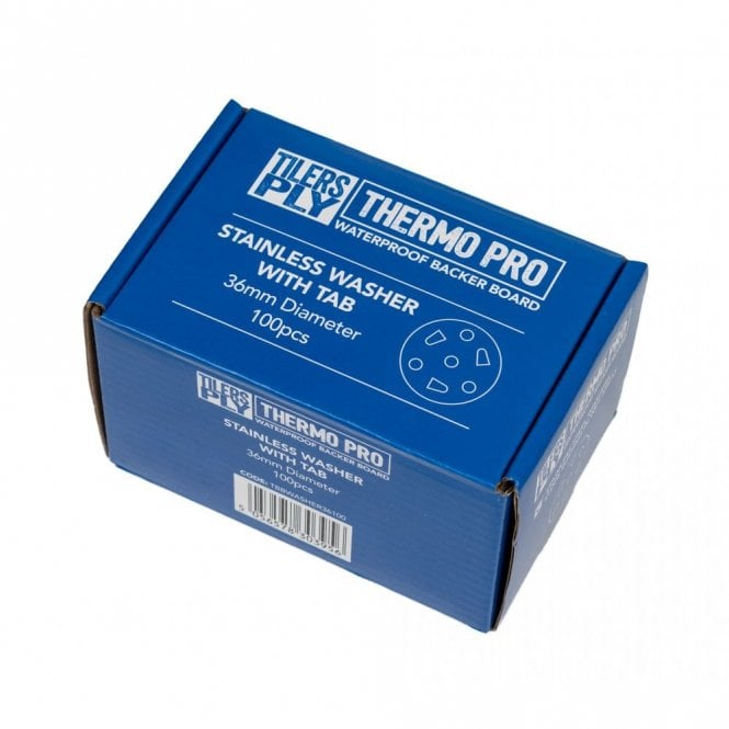 Tile Bank Backer Board 36mm Washers (100 Pcs)