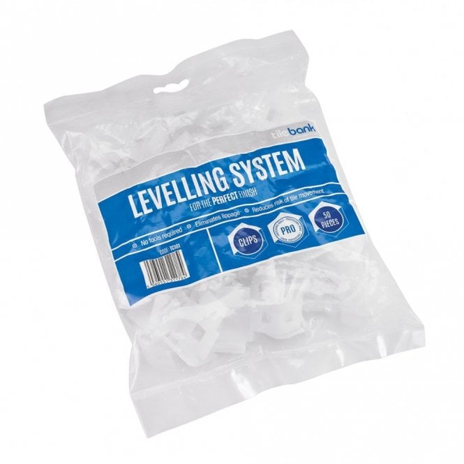 Tile Bank Levelling Clips - 50 per pack