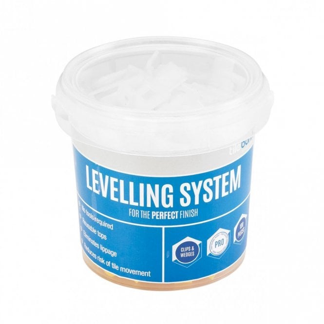 Tile Bank Levelling System (Clips & Wedges) Tub