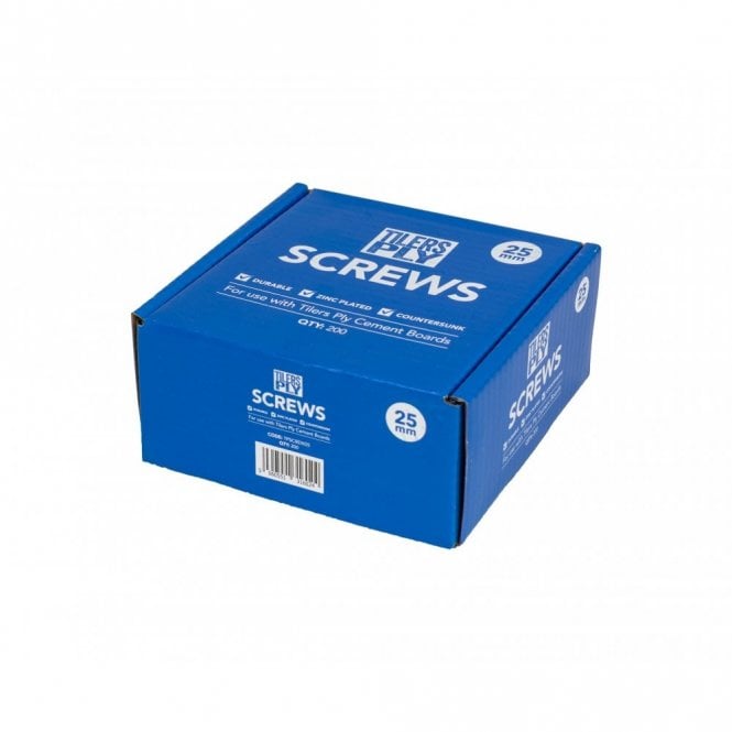 Tile Bank TPSCREW25 Tilers Ply Screws 25mm(200)