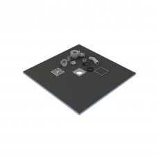 Wet Room Shower Tray Kit 1000mm x 1200mm Centre 20mm