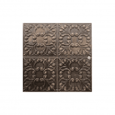 Tin Tile Copper 44.2cm x 44.2cm Wall & Floor Tile