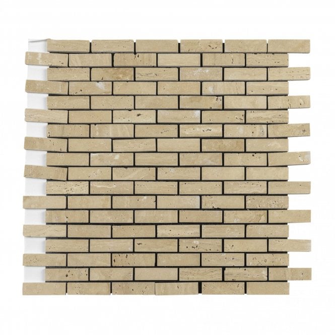 Travertine Marmol 30cm x 30cm Peel & Stick Mosaic Tile