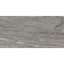 Travertino Dark Grey 25cm x 50cm Wall Tile