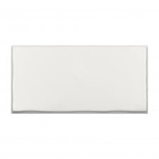 Trendy All White Matt 12.5cm x 25cm Wall Tile