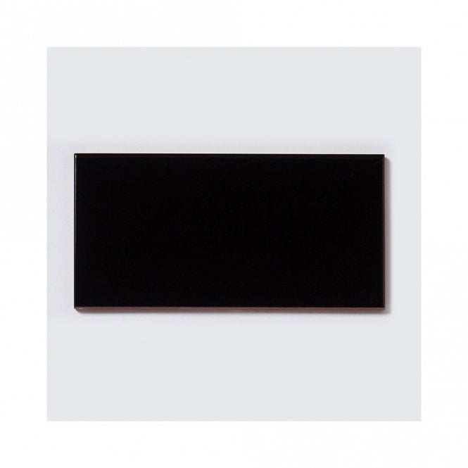 Underground Black 10cm x 20cm Wall Tile