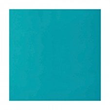 V&A Plain Turquoise 19.8cm x 19.8cm Gloss Tile