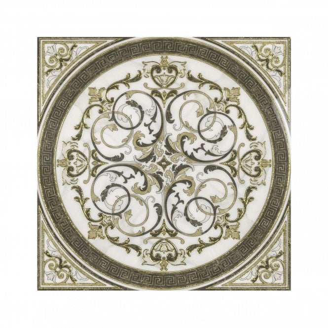 Valentina Gold 60cm x 60cm Decor Floor Tile