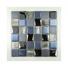 Vedici SHM Blue 30cm x 30cm Mosaic Tile