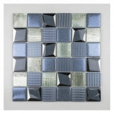 Vedici SHM Grey 30cm x 30cm Mosaic Tile