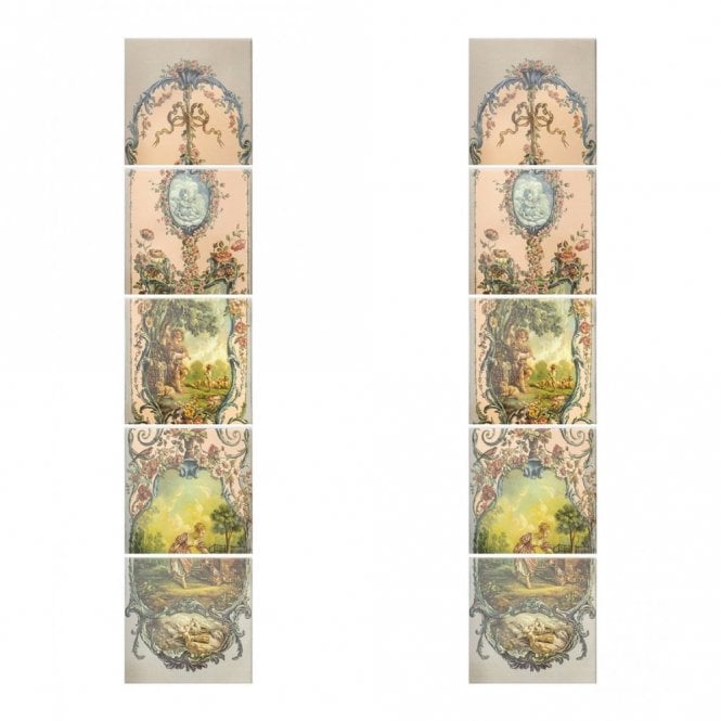 Versaille Fireplace 15.2cm x 15.2cm Wall Tile