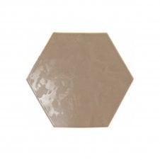 Vezelay Latte Gloss 17.5cm × 20cm Wall Tile