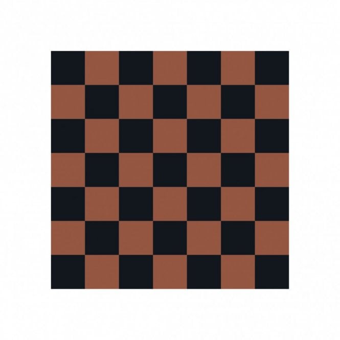 Victorian Chequer Pack Black and Red 14.6cm x 14.6cm (Full Set Deal)